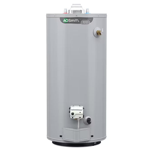 Signature 100 40-Gallons Short 9-Year Warranty 40000-BTU Natural Gas Water Heater